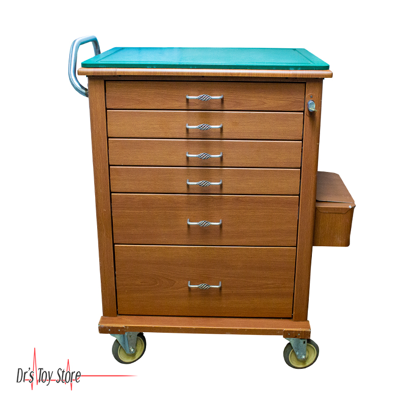 Lockable Cabinet Medical cart with 2 lockable doors 35.43 x 19.7 (US